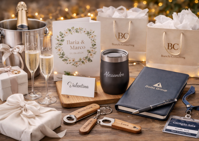 5 occasioni in cui un regalo personalizzato fa davvero la differenza (matrimoni, eventi, aziende)