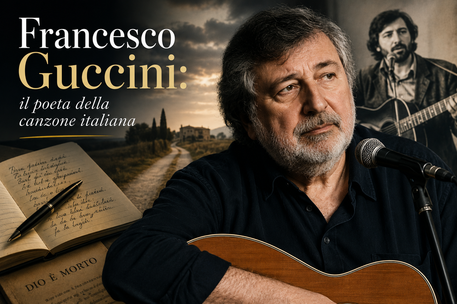 Francesco Guccini: il poeta della canzone italiana